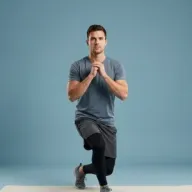 Curtsy Lunge Hold