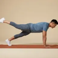 Hand Plank Leg Lift