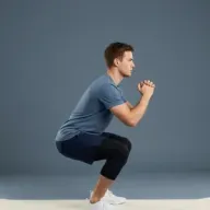 Narrow Squat Hold