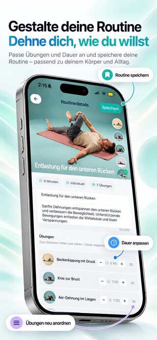 Design des Flexor-Editors für eigene Routinen